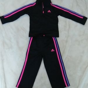 Adidas girl's tracksuit